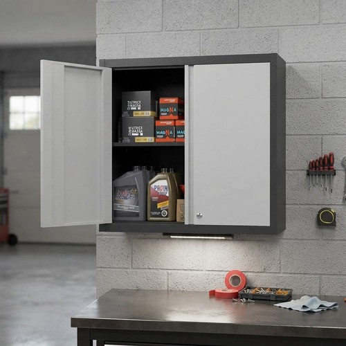Stilvoller metall wandschrank - metall,