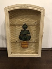 Schlüsselschrank Altholz